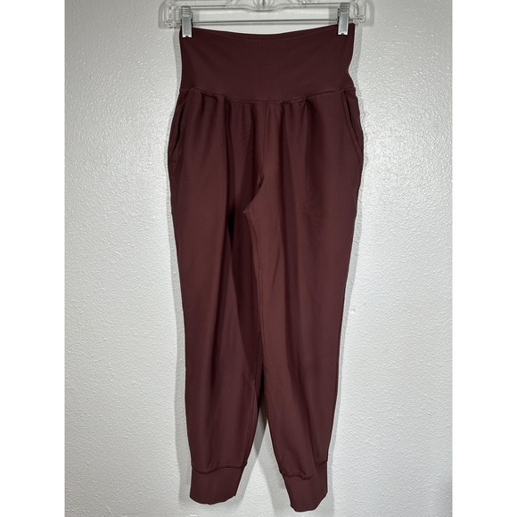 Old Navy Powersoft Pants Womens Small Jogger High Rise Activewear Pockets Athlet - Picture 3 of 8